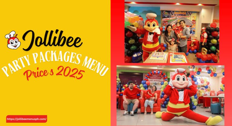 Jollibee Party Packages Menu & Prices in the Philippines (2025)